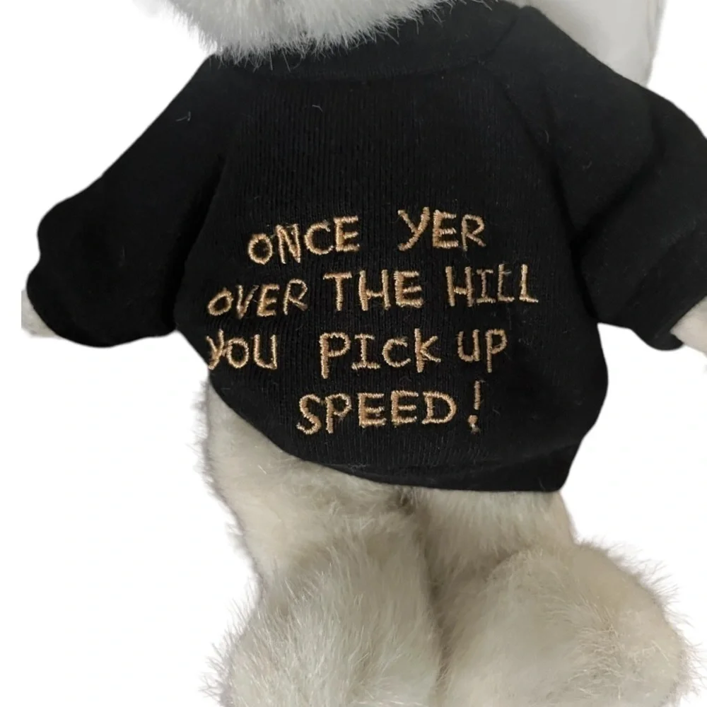 Boyds Bears Happy Birthday “Over the Hill” Plush Bear |Collectible Birthday Gift
